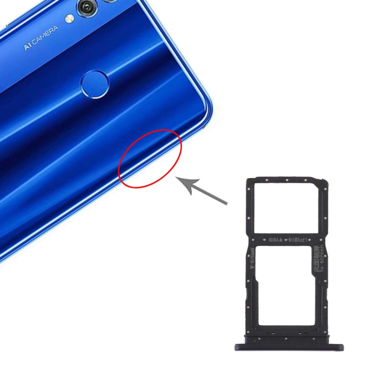 Vassoio scheda SIM + Vassoio scheda SIM/Vassoio scheda micro SD per Huawei Honor 9X Pro, For Huawei Honor 9X Pro