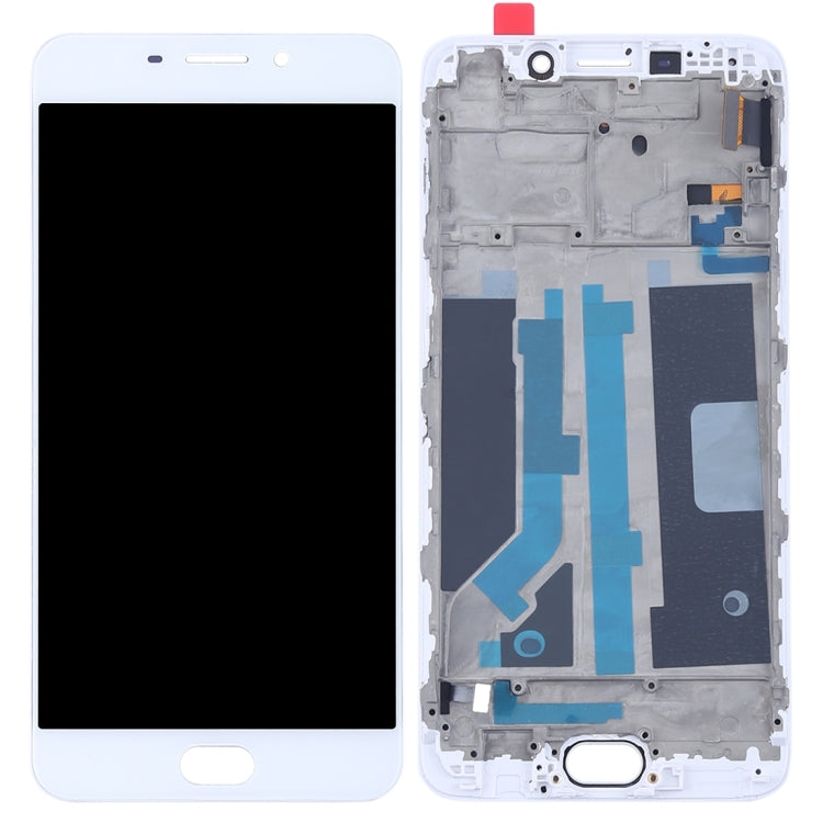 For OPPO R9 LCD Screen (TFT) + Touch Panel with Frame, For OPPO R9