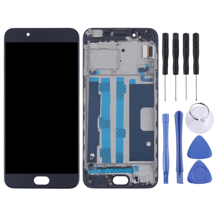 For OPPO R9s LCD Screen (TFT) + Touch Panel with Frame, For OPPO R9s (TFT), For OPPO R9s