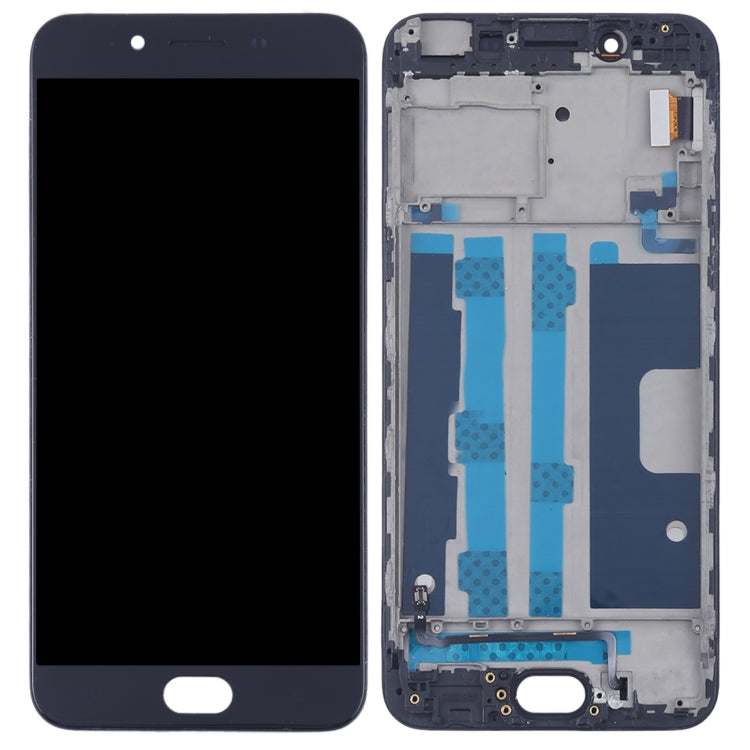 Per OPPO R9s Schermo LCD (TFT) + pannello touch con cornice, For OPPO R9s (TFT), For OPPO R9s