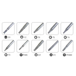 Set di cacciaviti magnetici multiuso di precisione 10 in 1 BEST BST-8800E Strumento di riparazione, BST-8800E