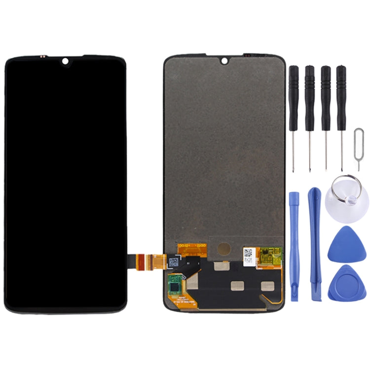 LCD Screen and Digitizer Full Assembly for Motorola Moto Z4, For Moto Z4