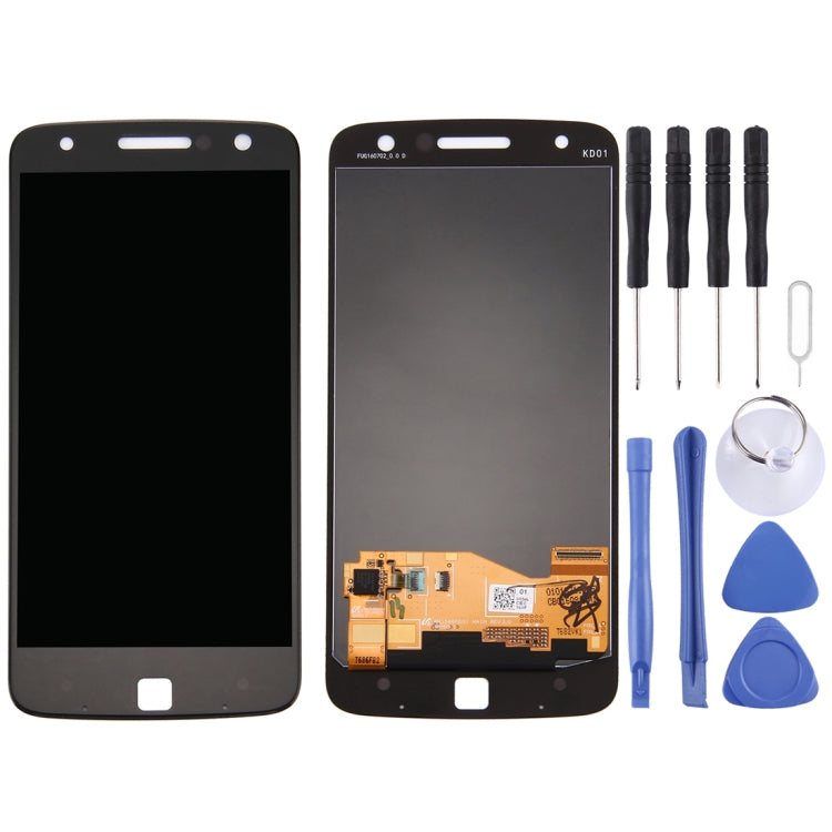 LCD Screen and Digitizer Full Assembly for Motorola Moto Z, For Moto Z