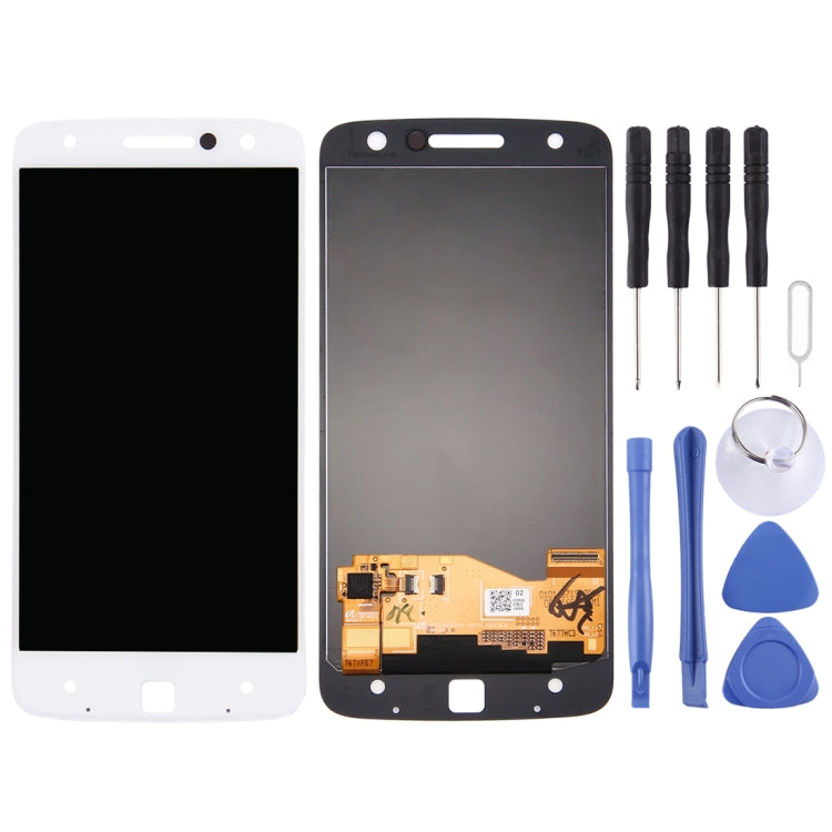 LCD Screen and Digitizer Full Assembly for Motorola Moto Z, For Moto Z