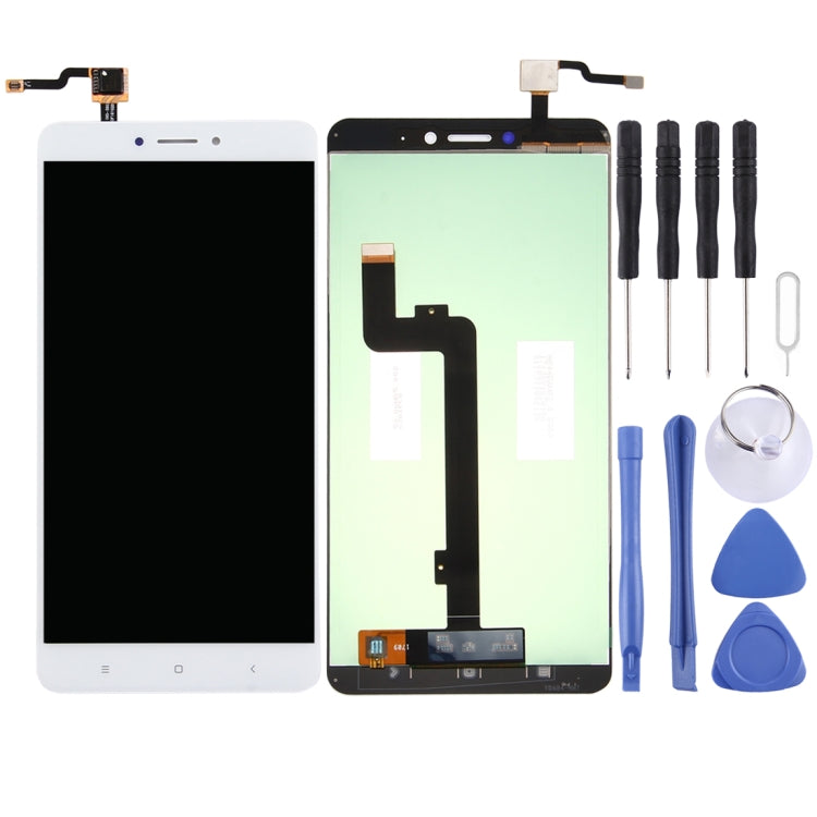 LCD Screen and Digitizer Full Assembly for Xiaomi Mi Max 2, Mi Max 2, For Mi Max 2, For Mi Max 2 White