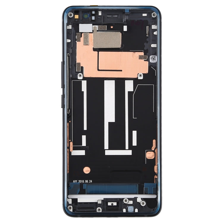 Middle Frame Plate for HTC U11+, For HTC U11+ (Black), For HTC U11+ (Blue)