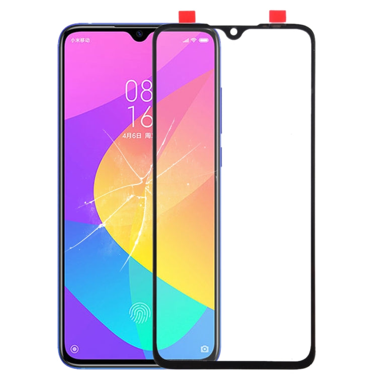 Lente in vetro esterna per schermo anteriore per Xiaomi Mi CC9e / Mi A3, For Xiaomi Mi CC9e