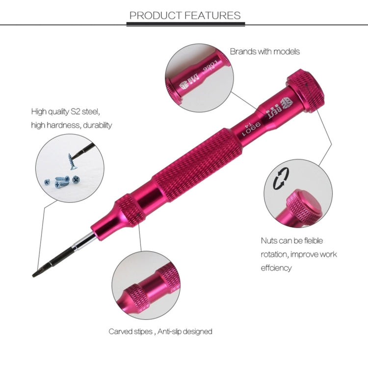 6 in 1 Precision Screwdriver Set Magnetic Electronic Screwdriver Set for Laptop Notebook Tablet, 9901S