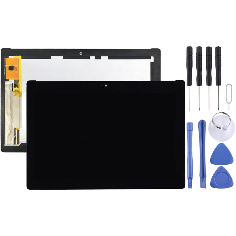 Schermo LCD e digitalizzatore assemblaggio completo per Asus Zenpad 10 Z300 Z300CL Z300CNL P01T (versione cavo flessibile giallo), For Zenpad 10 P01T