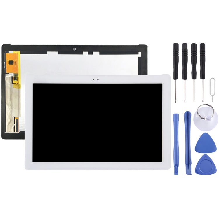 Schermo LCD e digitalizzatore assemblaggio completo per Asus Zenpad 10 Z300 Z300CL Z300CNL P01T (versione cavo flessibile giallo), For Zenpad 10 P01T