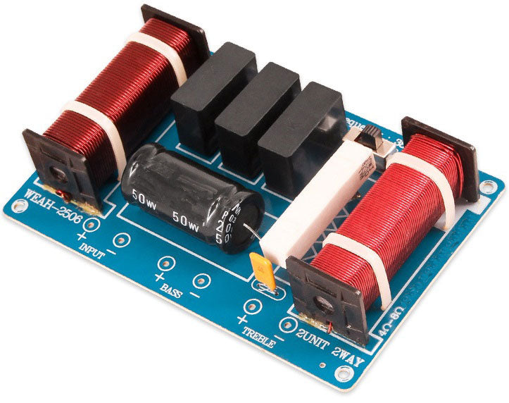 Filtro crossover 2 vie 300W 4~8 Ohm WEAH 2506A SP366