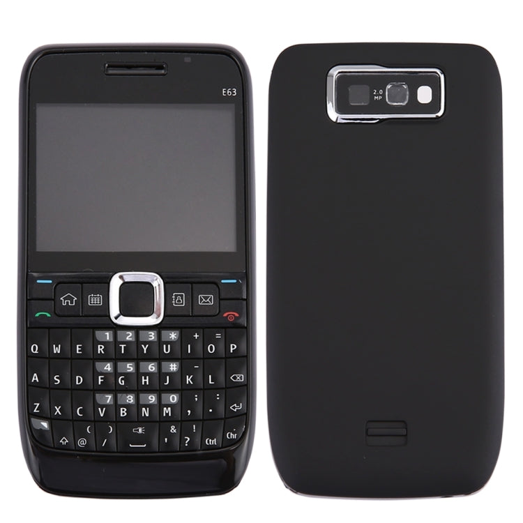 Full Housing Cover (Front Cover + Middle Frame + Battery Back Cover + Keypad) for Nokia E63, For Nokia E63, For E63(White)