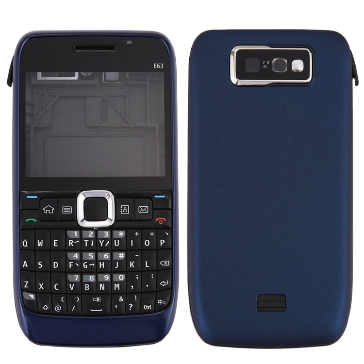 Copertura completa ricambio Nokia E63 bianca