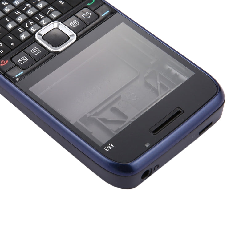 Copertura completa ricambio Nokia E63 bianca