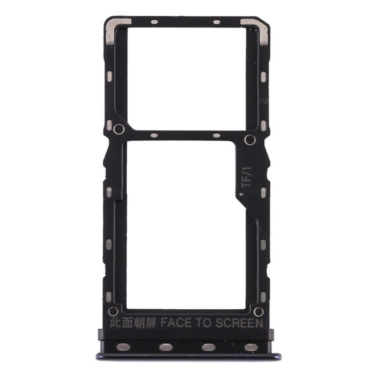 Vassoio scheda SIM + Vassoio scheda SIM / Vassoio scheda micro SD per Xiaomi Mi CC9e / Mi A3, For Xiaomi Mi CC9e, For Mi CC9e