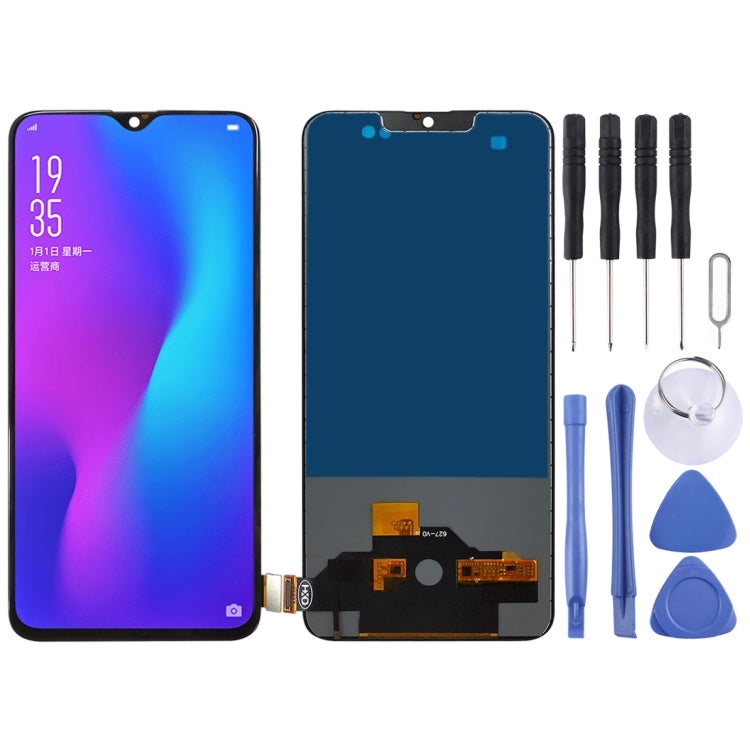 Schermo LCD in materiale TFT e digitalizzatore assemblaggio completo per OPPO R17 / RX17 Pro / R17 Pro / RX17 Neo, For OPPO R17 (TFT)