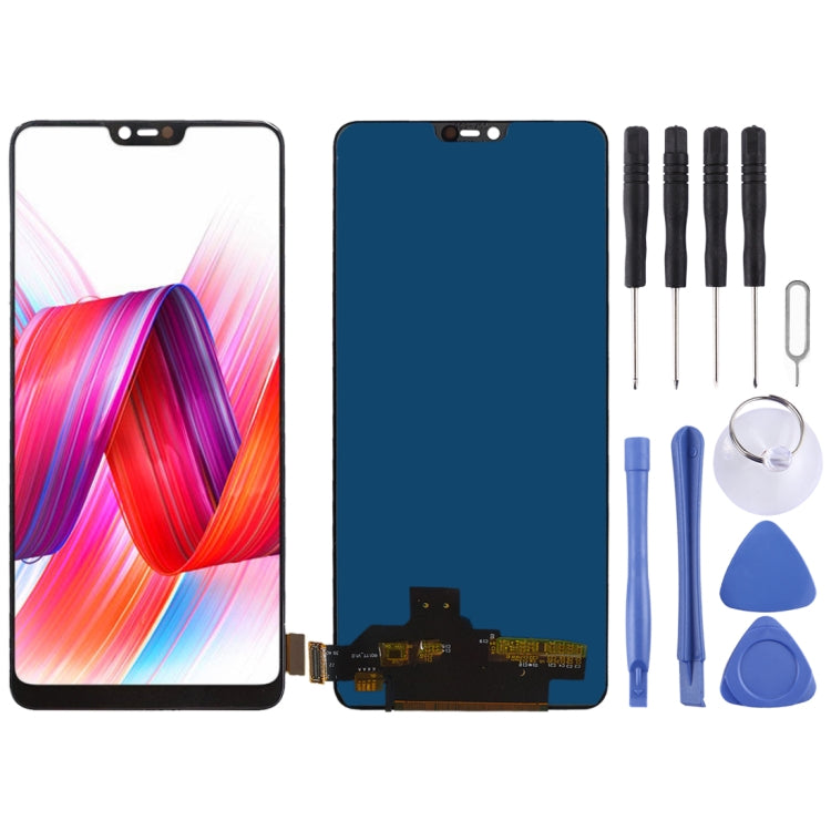 TFT Material LCD Screen and Digitizer Full Assembly for OPPO R15, For OPPO R15 (TFT)