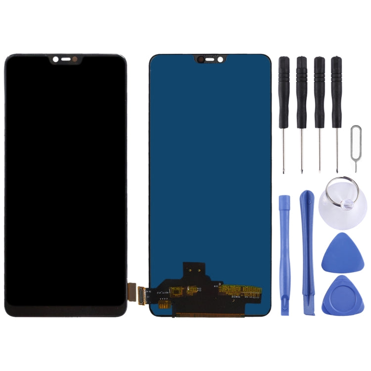 TFT Material LCD Screen and Digitizer Full Assembly for OPPO R15, For OPPO R15 (TFT)