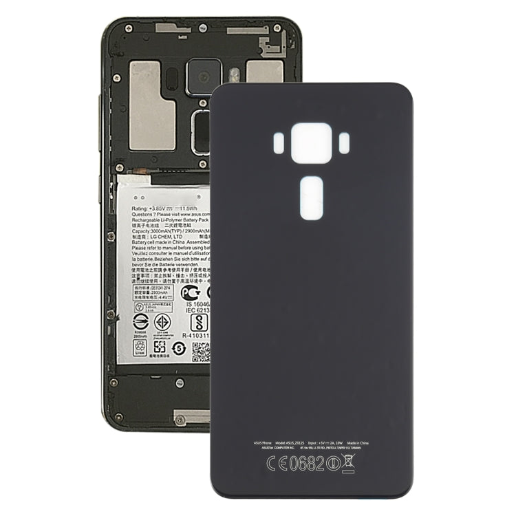 5.5 inch Glass Back Battery Cover for ASUS ZenFone 3 / ZE552KL, For Asus ZenFone 3, For ZenFone 3 ZE552KL, For ZE552KL, For Asus ZE552KL