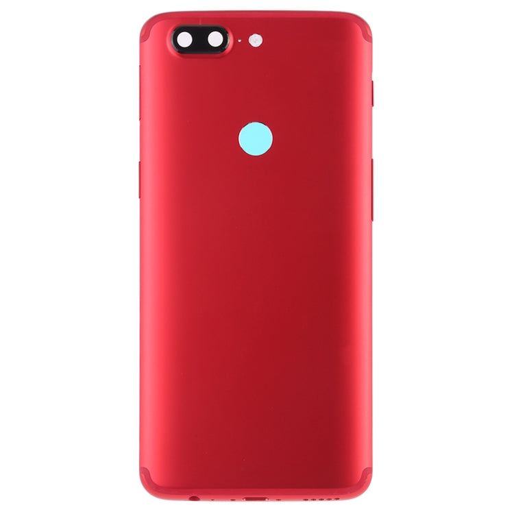 Per la copertura posteriore della batteria OnePlus 5T, For OnePlus 5T (Red), For OnePlus 5T