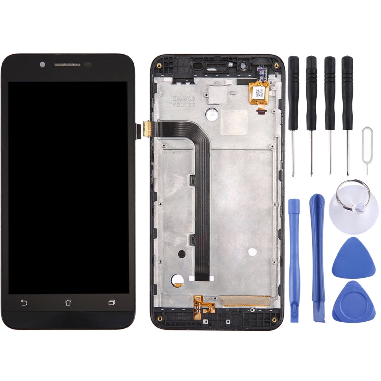 LCD Screen and Digitizer Full Assembly with Frame for Asus ZenFone Go / ZC500TG / Z00VD, ZenFone Go / ZC500TG