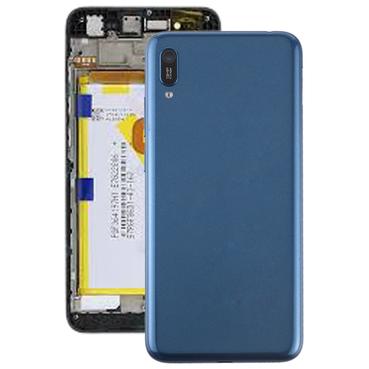 Back Battery Cover with Camera Lens and Side Buttons for Huawei Enjoy 9e, For Huawei Enjoy 9e, For Enjoy 9e (Coffee)