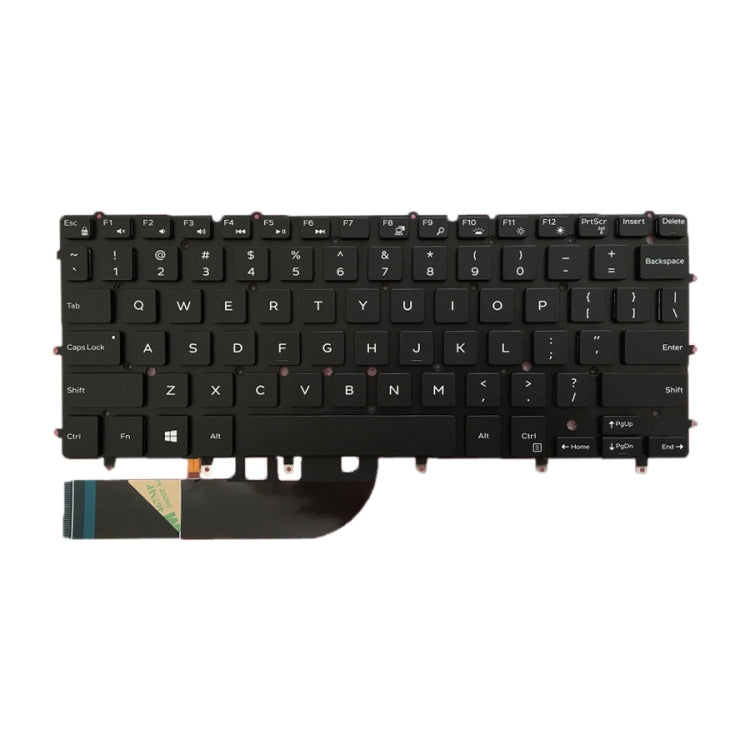 US Version Keyboard with Backlight for DELL Inspiron XPS 13 7000 7347 7348 7352 7353 7359 15 7547 7548 9343 9350 9360 N7548, For Inspiron XPS 13 (US)