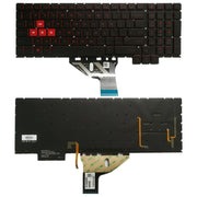 US Version Backlit Keyboard for HP Omen 15-CE 15-CE000 15-CE026TX 15-CE005TX 15-CE006TX 15-CE001TX 15-CE002TX, For Omen 15-CE (US)