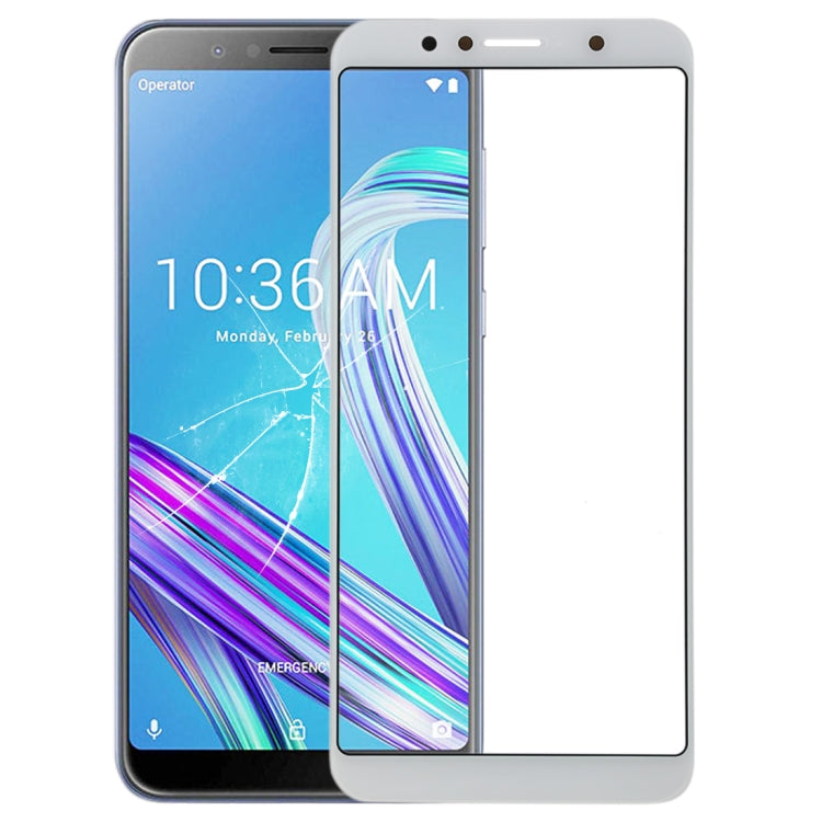 Lente in vetro esterna dello schermo anteriore per Asus Zenfone Max Pro (M1) ZB601KL / ZB602KL X00TD, For Asus ZB601KL, For Zenfone Max Pro (M1) ZB601KL