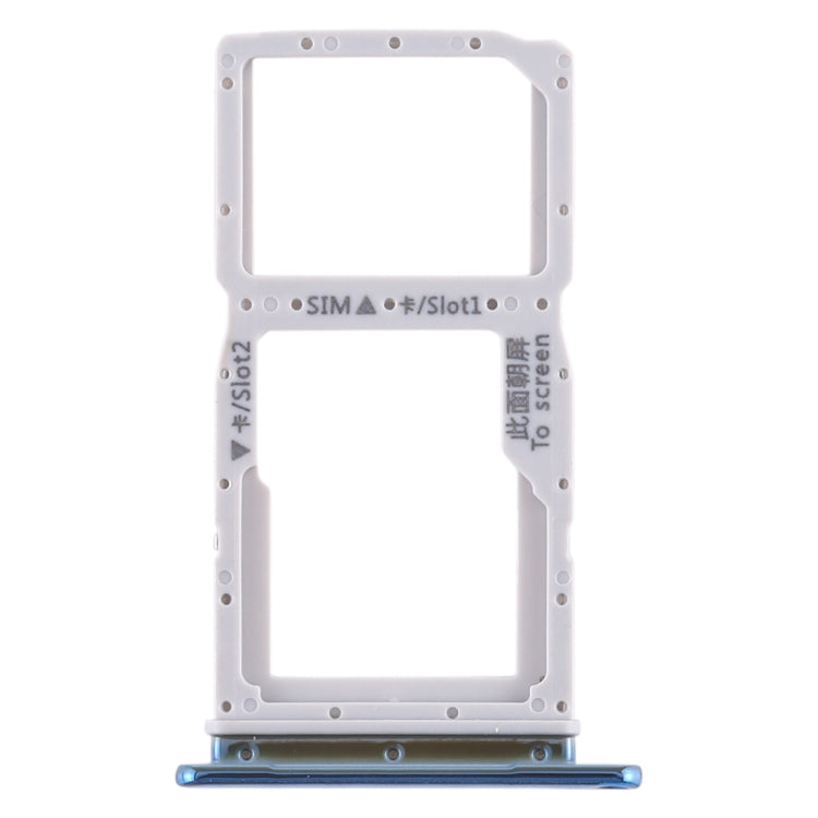 SIM Card Tray + SIM Card Tray / Micro SD Card Tray for Huawei Enjoy 10 Plus, For Enjoy 10 Plus (Breathing Crystal)