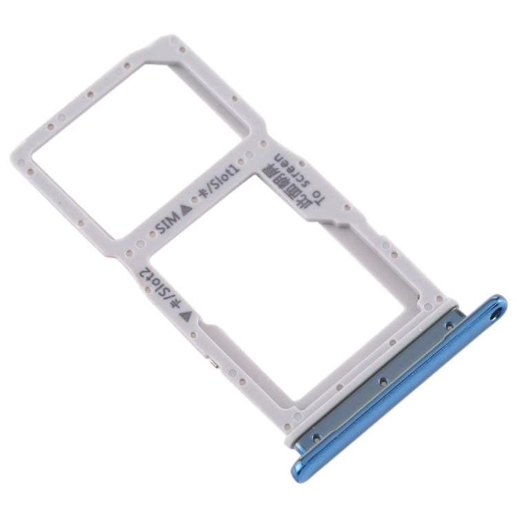 SIM Card Tray + SIM Card Tray / Micro SD Card Tray for Huawei Enjoy 10 Plus, For Enjoy 10 Plus (Breathing Crystal)