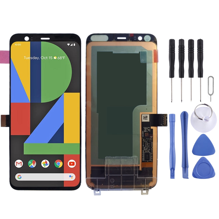 Schermo LCD e digitalizzatore assemblaggio completo per Google Pixel 4, For Google Pixel 4