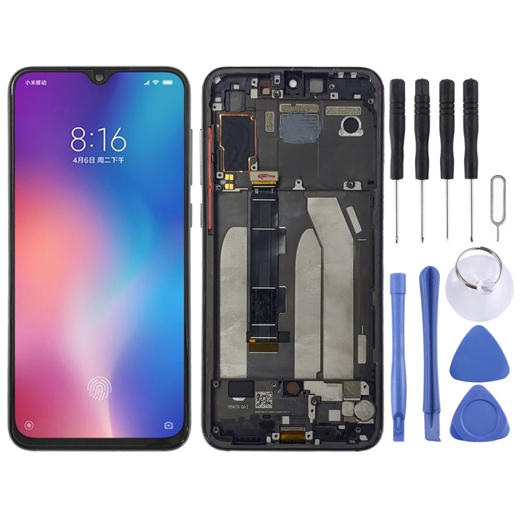 Original LCD Screen and Digitizer Full Assembly with Frame for Xiaomi Mi 9 SE, For Xiaomi Mi 9 SE, For Mi 9 SE(Purple)