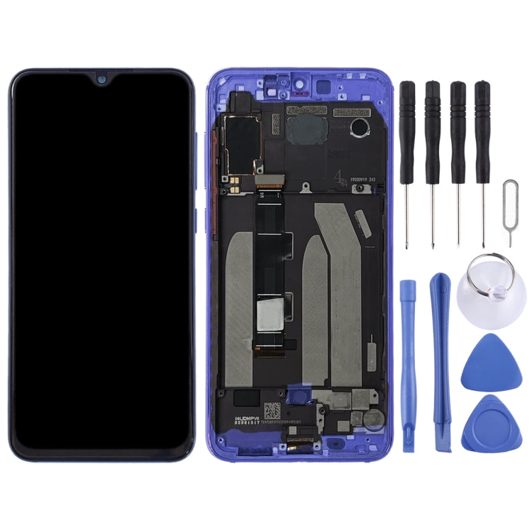 Original LCD Screen and Digitizer Full Assembly with Frame for Xiaomi Mi 9 SE, For Xiaomi Mi 9 SE, For Mi 9 SE(Purple)