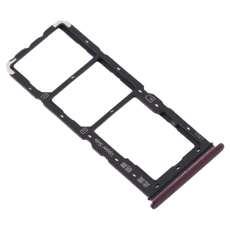 For Vivo U3x / U10 SIM Card Tray + SIM Card Tray + Micro SD Card Tray, For Vivo U3x / U10