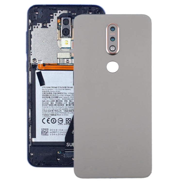 Cover posteriore batteria per Nokia 7.1, For Nokia 7.1(Silver)