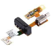 For Huawei Ascend P7 Earphone Jack Flex Cable &amp; Vibration Motor Flex Cable, For Ascend P7