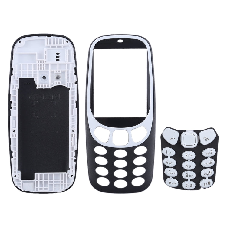 Cover assemblata completa con tastiera per Nokia 3310, For Nokia 3310, For  3310(Grey), For 3310(Yellow)