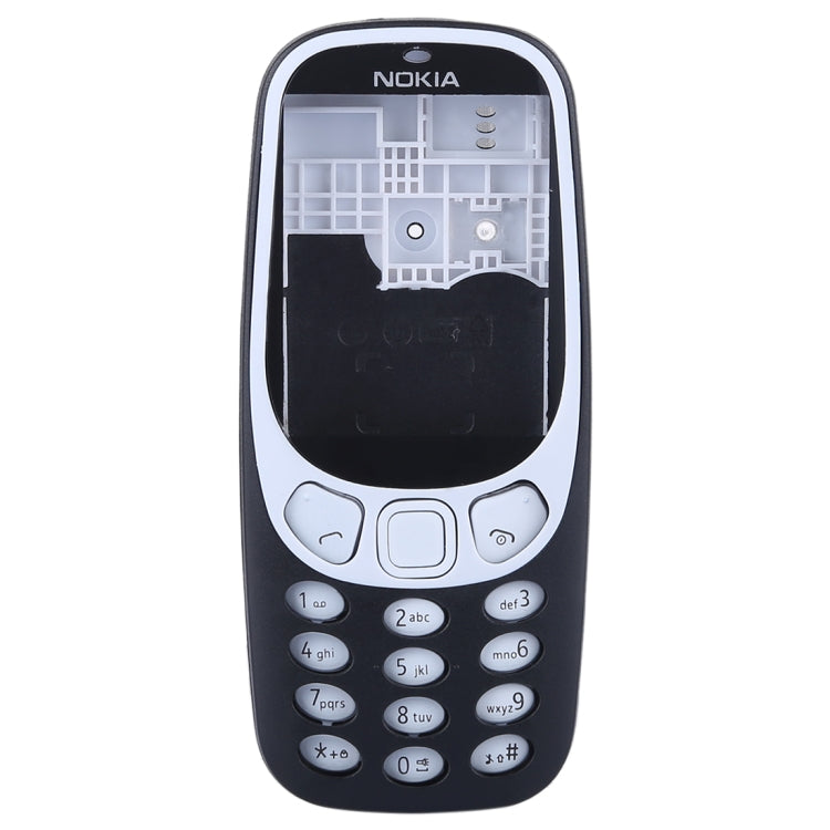 Complete assembled cover with keypad for Nokia 3310, For Nokia 3310, For 3310(Grey), For 3310(Yellow)