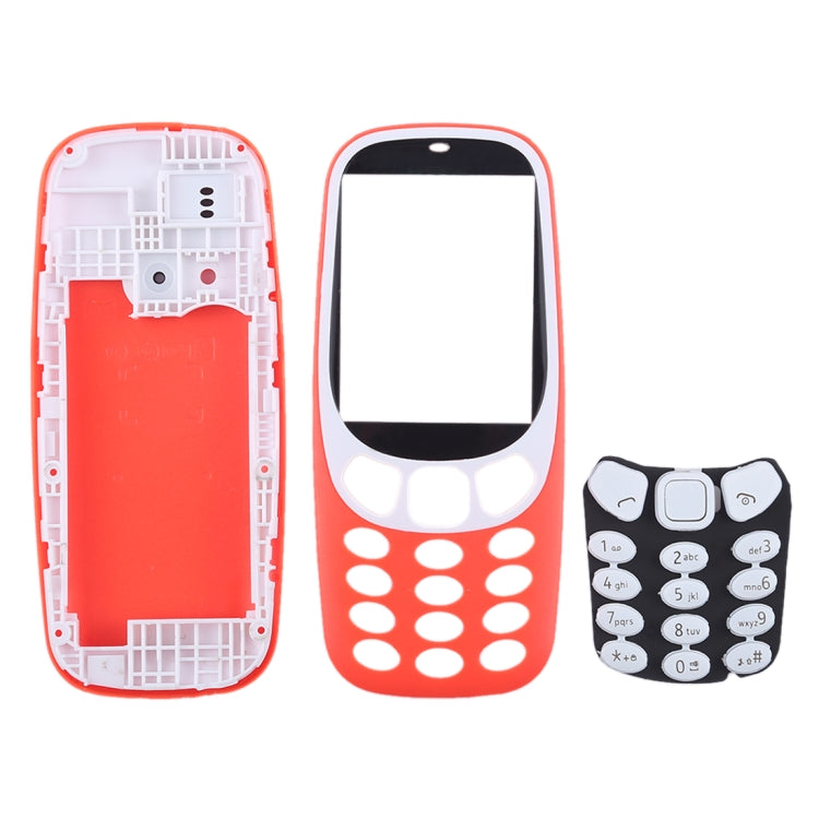 Cover assemblata completa con tastiera per Nokia 3310, For Nokia 3310, For  3310(Grey), For 3310(Yellow)