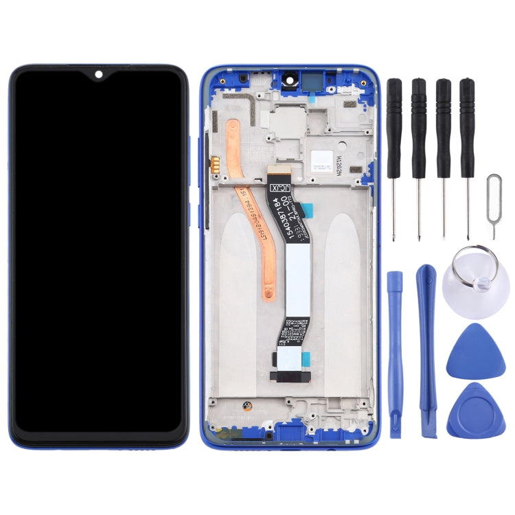 Schermo LCD e digitalizzatore assemblaggio completo con cornice (versione doppia scheda SIM) per Xiaomi Redmi Note 8 Pro, For Xiaomi Redmi Note 8 Pro, For Xiaomi Redmi Note 8 Pro (Double card), For Redmi Note 8 Pro (Green), For Redmi Note 8 Pro