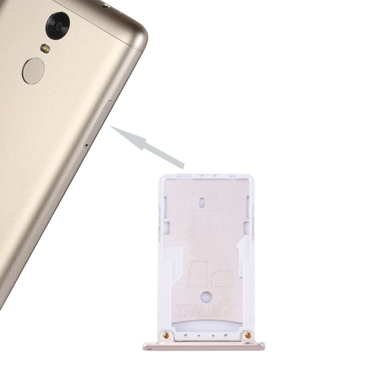 Per Xiaomi Redmi Note 3 (versione Qualcomm) Vassoio scheda SIM e SIM / TF, Redmi Note 3 (Qualcomm), For Redmi Note 3 (Qualcomm), Redmi Note 3 (Qualcomm Version)