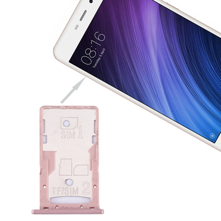 Per Xiaomi Redmi 4A Vassoio SIM e scheda SIM/TF, For Xiaomi Redmi 4A, For Redmi 4A