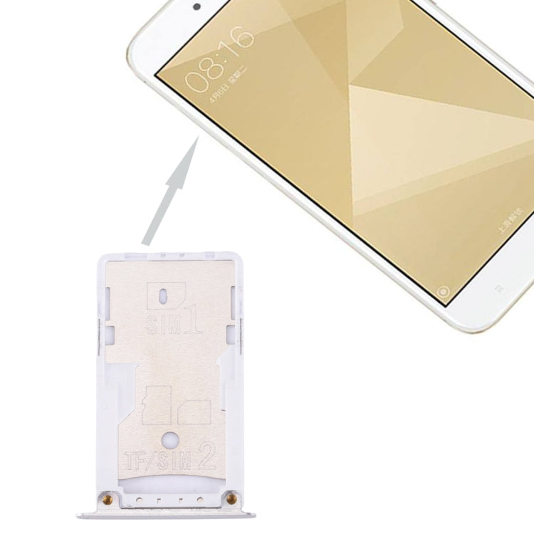 Per Xiaomi Redmi 4X Vassoio SIM e scheda SIM/TF, For Xiaomi Redmi 4X, For Redmi 4X