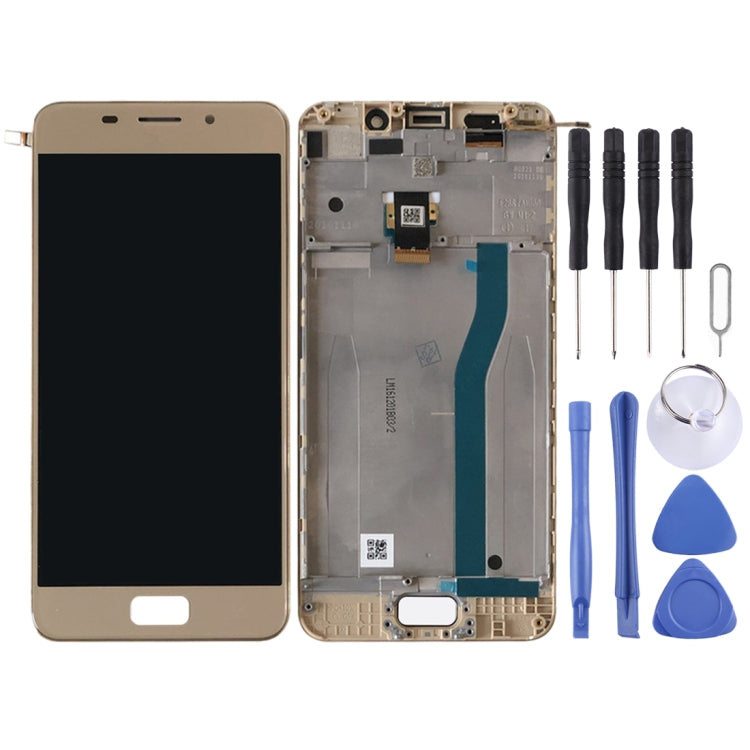 LCD Screen and Digitizer Full Assembly with Frame for Asus Zenfone 3S Max ZC521TL X00GD, For Asus ZC521T