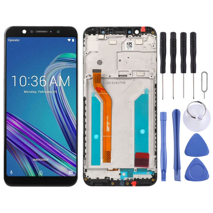 Schermo LCD e digitalizzatore assemblaggio completo con cornice per Asus ZenFone Max Pro (M1) ZB601KL ZB602KL, For Asus ZB601KL