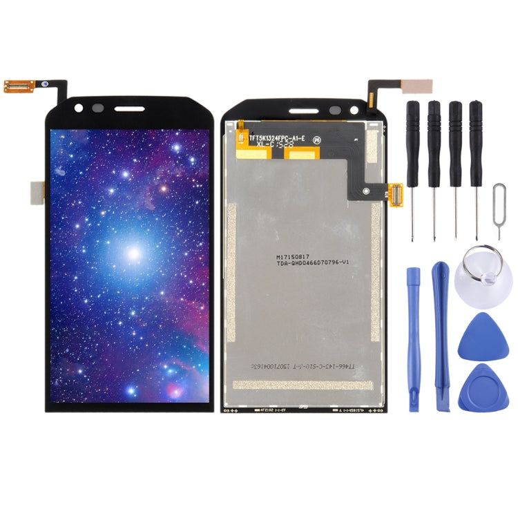 LCD Screen and Digitizer Complete Assembly for Caterpillar CAT S40, For Caterpillar CAT S40(Black)