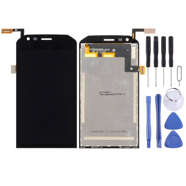 LCD Screen and Digitizer Complete Assembly for Caterpillar CAT S40, For Caterpillar CAT S40(Black)