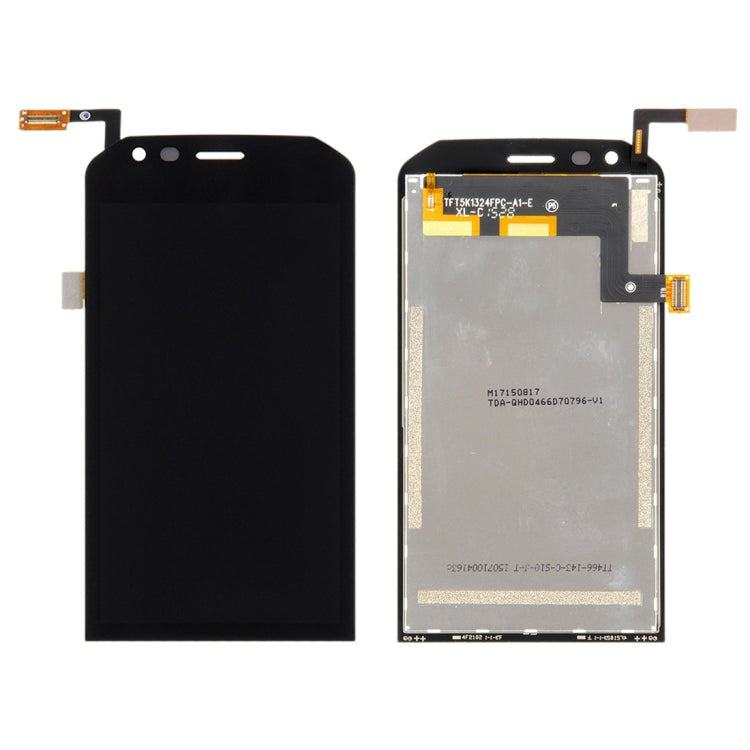 LCD Screen and Digitizer Complete Assembly for Caterpillar CAT S40, For Caterpillar CAT S40(Black)