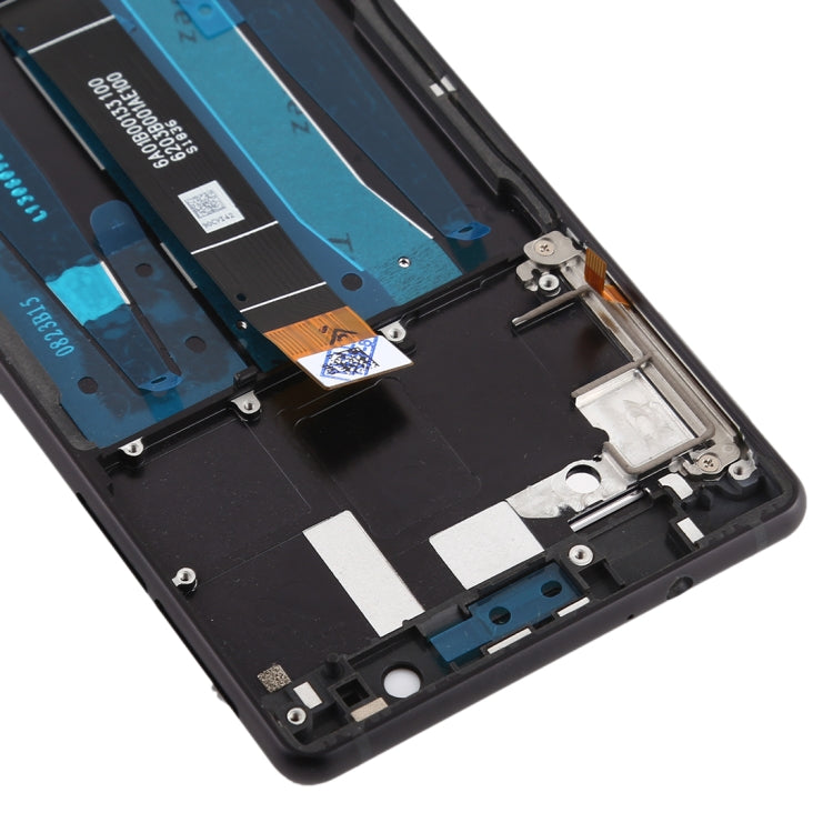 Schermo LCD e digitalizzatore assemblato completo con cornice e tasti laterali per Nokia 3 TA-1032, For Nokia 3